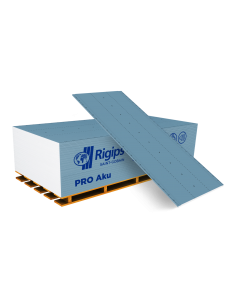 Akustická SDK doska Rigips PRO Aku biela 12,5x1200x2000 mm.