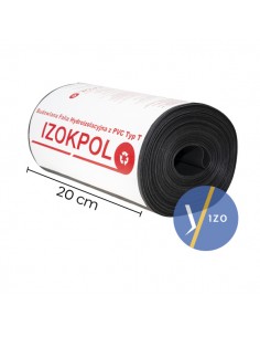 Základová fólia PVC IZOKPOL 1,2 mm, 20 cm.