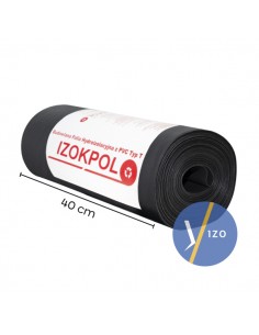 Základová fólia PVC IZOKPOL 1,2 mm, 40 cm.