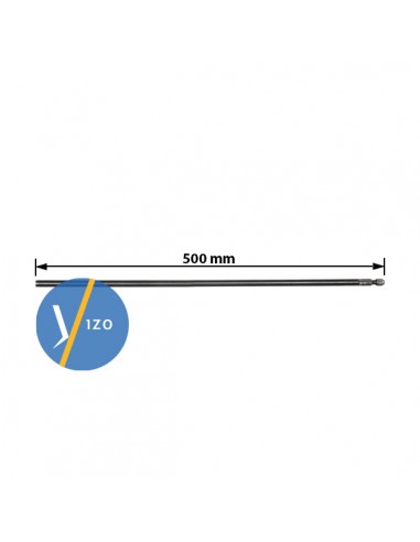 Predlžovací nadstavec RawlPlug 500 mm na bity so závitom M5.