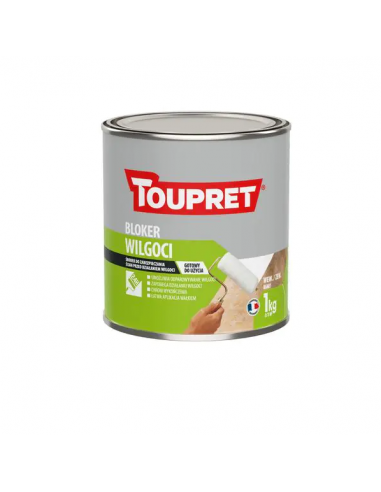 Farba Toupret Blokátor Vlhkosti 1 kg Farba Toupret Blokátor Vlhkosti 1 kg