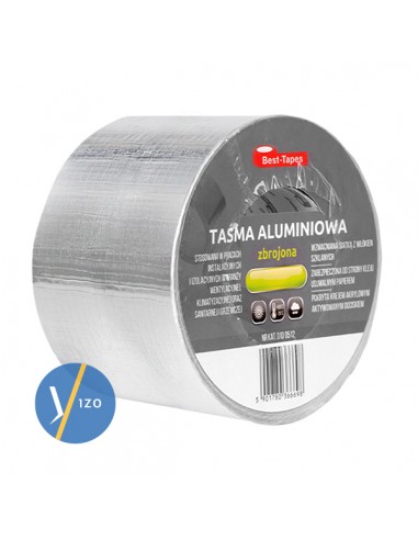 Hliníková vystužená páska na parozábranu 96mm x 45mb