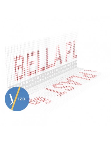 Lišta rohová PVC s tkaninou Bella Plast BP10 15x10 250 cm
