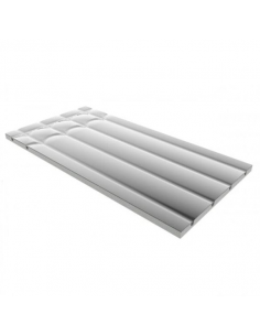 Podlahový polystyrén rovný s oblúkmi Sander Alu EPS300 25 mm