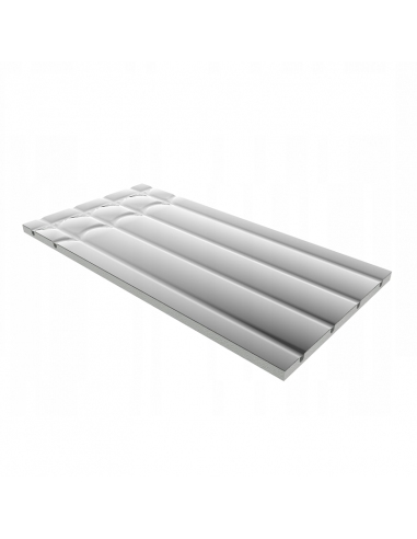 Podlahový polystyrén rovný s oblúkmi Sander Alu EPS 400 20 mm (0,72 m²)