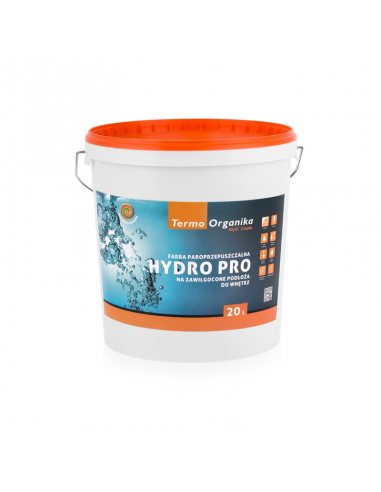 Farba paropriepustná Termo Organika HYDRO PRO 20 l.