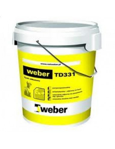 Kremičitan nivelačné omietka Weber TD331