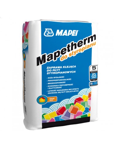 Lepidlo pre rozšírenú polystyrénu Mapei Mapetherm 25 kg