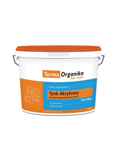 Tynk akrylowy Termo Organika TO-TAm 25 kg