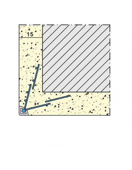 Narożnik do łuków z PCV Protektor 295 cm