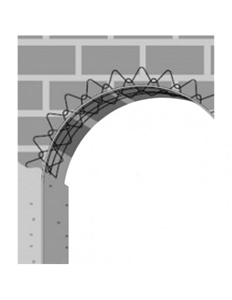 Narożnik do łuków z PCV Protektor 295 cm