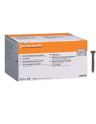 Rýchlorezné skrutky Fermacell 3,9x30 mm (1000 ks).