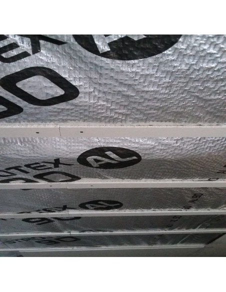 Parné izolácie hliníkové fólie STROTEX AL 90, 75 m 2