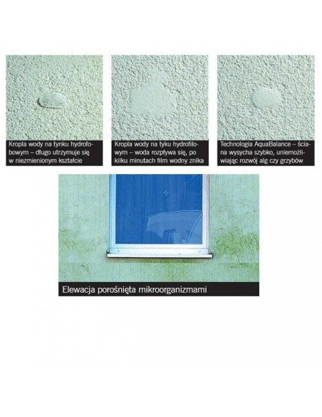 Tynk hydrofilowy weber.pas topdry AquaBalance 30 kg