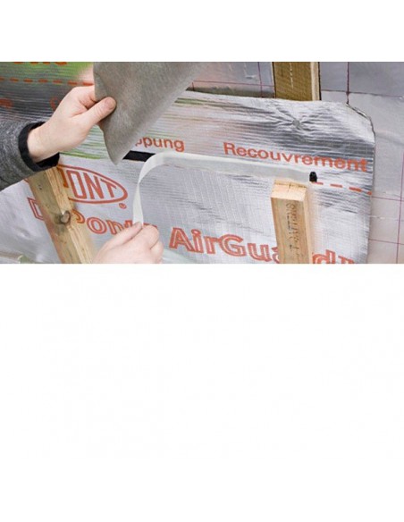 Quick•Step obrazovke vzlínajúcej fólie hliníka Tyvek AirGuard reflexné, 75 m 2