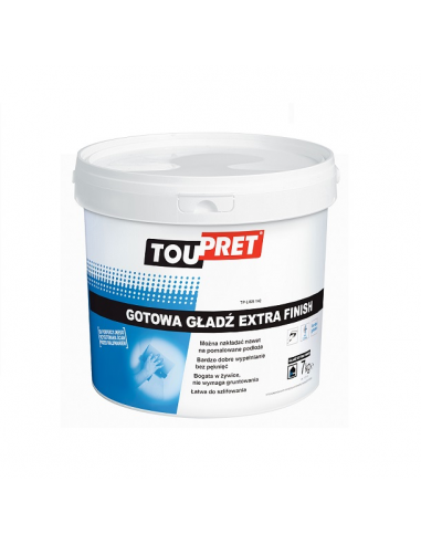 Vyrovnávanie Extra sadrové dokončiť Toupret TP-LISS 141 5 kg