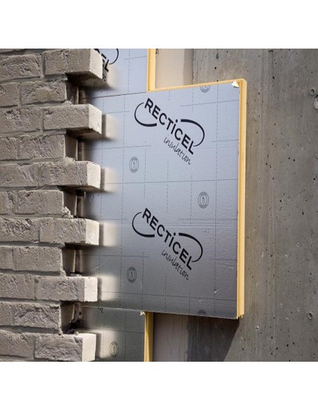 Polyuretánové dosky PIR RECTICEL izolácie Eurothane G g/k lištou, 100 mm