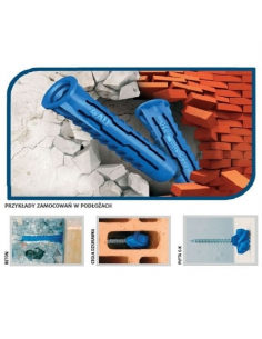 Hmoždinky univerzálne RawlPlug 4ALL-14 (10 ks) 2