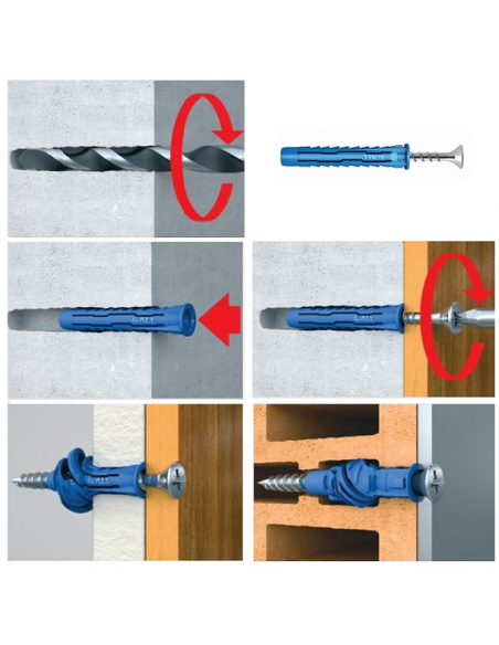 RawlPlug hmoždinky 4ALL 6,0 x 60 mm (25 ks.)