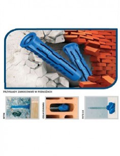 Hmoždinky RawlPlug 4ALL-08065+5080 (50 ks) 2