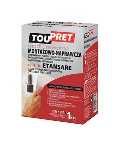 Tmel na opravu fasády Toupret 1 kg