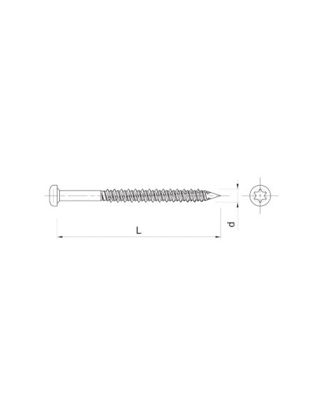 Jadro kolíky Koelner 16 x 36 mm (20 ks.)