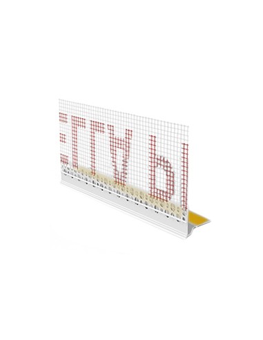 Okapová lišta so sieťkou pre štartovacie lišty 250 cm