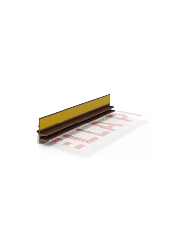 Okenná lišta APU Bella Plast BP13 MIDI orech tmavý 250 cm.