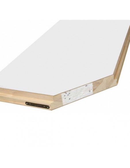 Podkrovné schody s dreveným rebrík 90x80cm