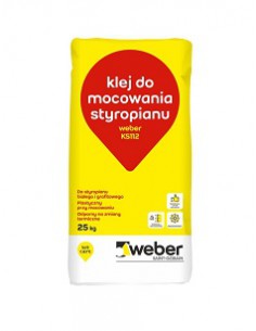 Lepidlo na polystyrén Weber KS112 25 kg.