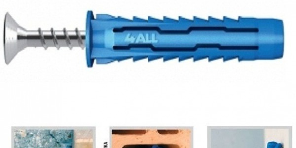 Hmoždinky RawlPlug 4ALL - inovatívne rozperné hmoždinky pre všetky typy podkladov